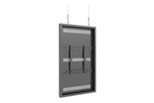 Vægbeslag, AV-Beslag & AV-Møbler - Multibrackets M Pro Series enclosure - Slim - for flat panel - universal wire - black - Max 25 kg - recommended for 55" - 7350105217722