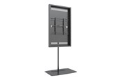 Vægbeslag, AV-Beslag & AV-Møbler - Multibrackets M Pro Series stand - single pole enclosure - black - Max 50 kg - recommended for 55" - 7350073738427