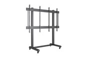 Vægbeslag, AV-Beslag & AV-Møbler - Multibrackets M Pro Series cart - for LCD display - black - Max 200 kg - recommended for 136" - 7350105216169
