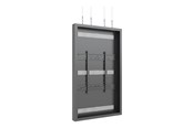Vægbeslag, AV-Beslag & AV-Møbler - Multibrackets M Pro Series mounting kit - Large - for flat panel - high brightness wire - black RAL 9005 - Max 50 kg - recommended for 75" - 7350105217524