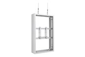 Vægbeslag, AV-Beslag & AV-Møbler - Multibrackets M Pro Series enclosure - medium - for 2 LCD displays - wire b2b - white - Max 50 kg - recommended for 43" - 7350022738867