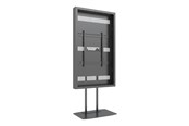 Vægbeslag, AV-Beslag & AV-Møbler - Multibrackets M Pro Series stand - dual pole enclosure high brightness floorbase - black - Max 50 kg - recommended for 75" - 7350022739284