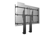Vægbeslag, AV-Beslag & AV-Møbler - Multibrackets M Pro Series stand - for dvLED video wall - Wallstand Motorized - black - Max - recommended for 136" - 7350022738508