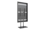 Vægbeslag, AV-Beslag & AV-Møbler - Multibrackets M Pro Series stand - for LCD display - dual pole enclosure - black - Max 50 kg - recommended for 85" - 7350022739260