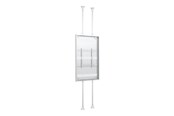 Vægbeslag, AV-Beslag & AV-Møbler - Multibrackets M Pro Series stand - fixed - for LCD display - enclosure - white - Max 50 kg - recommended for 85" - 7350022739253