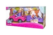 Dukker & Tilbehør - Simba Evi LOVE Legesæt Jeep med Hestetrailer - 105737460
