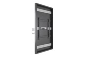 Vægbeslag, AV-Beslag & AV-Møbler - Multibrackets M Pro Series enclosure - Large - for LCD display - column slim - black RAL 9005 - Max 50 kg - recommended for 75" - 7350022738973