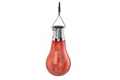 Lamper - EGLO Solcelle pære H125 mm, rød - 48624