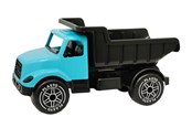 Udendørsleg - Plasto Stor Lastbil (60 cm) turkis-sort - 1096000TUB