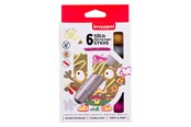 Hobby artikler - Bruynzeel - Gouache Sticks Metallic 6 pcs. - 60159206
