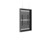 Vægbeslag, AV-Beslag & AV-Møbler - Multibrackets M Pro Series enclosure - medium - for flat panel - high brightness wire - black - Max 25 kg - recommended for 55" - 7350105217227