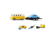 Legetøjsbil - SIKU VW T1 with Trailer and VW Beetle - 313-2567