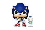 Merchandise - Funko! - Pop! P&B Sonic w/Chao 10cm - Figur - 80309