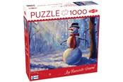 Puslespil - Tactic Happy Snowman 1000 pcs puzzle - 59222