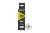 Sport & Fitness - Dunlop Pro Tour 40+  3-pak Bordtennisbolde - DU679348IONE SIZE