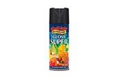 Maling - Borup Super Spraymaling, Sort blank 9005b, 400 ml - 360019005