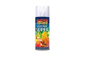 Maling - Borup Super Sparymaling, Hvid blank 9010b, 400 ml - 360019010