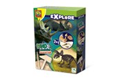 Kreativt Legetøj - SES Creative Explore Dino and skeleton excavation 2 in 1 - Triceratops - 25093