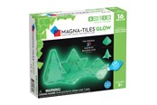 Konstruktionslegetøj - Magna-Tiles Glow 16 stk udvidelsessæt - 90215