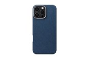 Mobil - Covers & Cases - PITAKA Tactile Woven Case PTK Dark Blue - iPhone 16 Pro Max - KI1603PTKP
