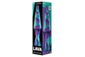 Børnelamper - Lava Lamp 37cm Purple/Teal Aurora Borealis Base - 605906
