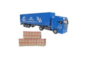 Legetøjsbil - Kids Globe Man Truck with Trailer 30cm - 540568