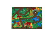 Børneværelse - Rebel Roads Farm Life Playmat - 95 x 133 cm - 307012