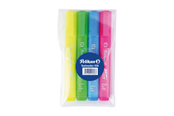 Skrive- og Tegneværktøjer - Pelikan Tekstmarker, 4 farver - 100401673