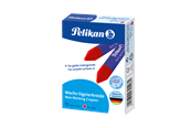 Hobby artikler - Pelikan Voksfarver, 12 stk., rød - 400141575