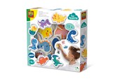 Babylegetøj - SES Creative Tiny Talents Bath Dinos - 13214