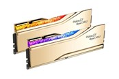 RAM - G.Skill Trident Z5 Royal Neo RGB DDR5-6000 - 64GB - CL26 - Dual Channel (2 pcs) - AMD EXPO - Guld med RGB - F5-6000J2636H32GX2-TR5NG