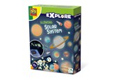 Kreativt Legetøj - SES Creative Explore Glowing Solar System - 25123