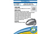 Vacuum Cleaner Bag - hanestroem Vacuum Cleaner Bags K347 - 5 pcs - K347