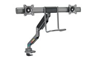 Skærmholder - Kensington SmartFit™ monitorarm til to skærme med tværstang og håndtag - K58272WW