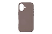 Mobil - Covers & Cases - ONSALA Phone Case with Silicone Feel Chocolate - iPhone 16 - 664239