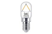 Lyskilder - Philips LED pære T20 1,5W/827 (15W) klar E14 - 929003834491