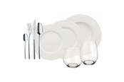 Borddækning - Villeroy & Boch Wonderful World White 4 Friends 36 tableware set - 10-1155-9032