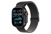Smartwatch - Tilbehør - Lippa Apple Watch Rustfrit Stål inkl. Lås 38/40/41/42 mm - Sort - LPAW134