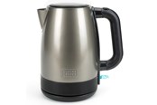 Elkedel - Black & Decker Elkedel Kettle 2200W 1.7L Brushed Stainless Steel - Pantone 10394/black - 2200 W - BXKE2201E