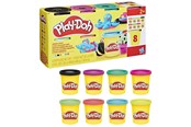 Konstruktionslegetøj - Play-Doh Vibrant 8 Pack Solid 680 g - G06925X0