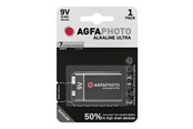 Batteri - Agfa Photo Ultra battery x 9V / 6LR61 - Alkaline - 110-851808