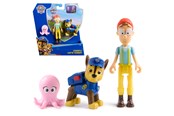 Figur - Paw Patrol Chase & Captain Turbot Figure Pack with Baby Octopus - 6072992