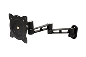 Vægbeslag, AV-Beslag & AV-Møbler - Roline bracket - adjustable arm - for LCD display - black - Max 10 kg - recommended for - 17.03.1198