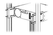 Rack skabe - Roline - rack mounting kit - 2U - 19.40.2175