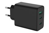 Mobil - Adaptere & Opladere - Roline Value power adapter - GaN technology - USB 2 x USB-C - 65 Watt - 19.99.1096