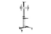 Vægbeslag, AV-Beslag & AV-Møbler - Roline stand - for LCD display - silver - Max 50 kg - recommended for 70" - 17.03.1260
