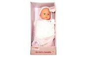Dukker & Tilbehør - Happy Friend Ida Doll 35cm in Swaddle - 504238