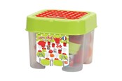 Legekøkken og udstyr - Ecoiffier - 100% Chef Dinnerware in Storage Box 36pcs - 2603