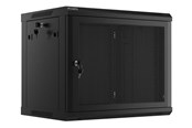 Rack skabe - Lanberg WF01-6409-23B - 9U - Wall Mount Rack Cabinet - WF01-6409-23B