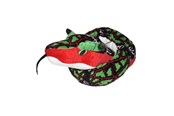 Plys - Wild Republic Colourful Plush Snake Dragonbone 137 cm - 16760
